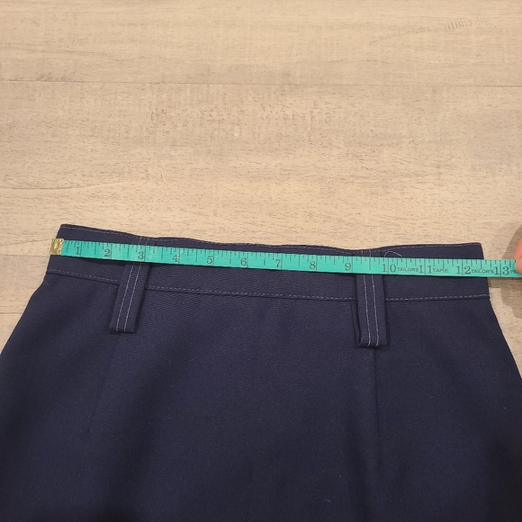 Vintage Lloyd Sportwear Navy Blue Long Pencil Skirt - Picture 6 of 8